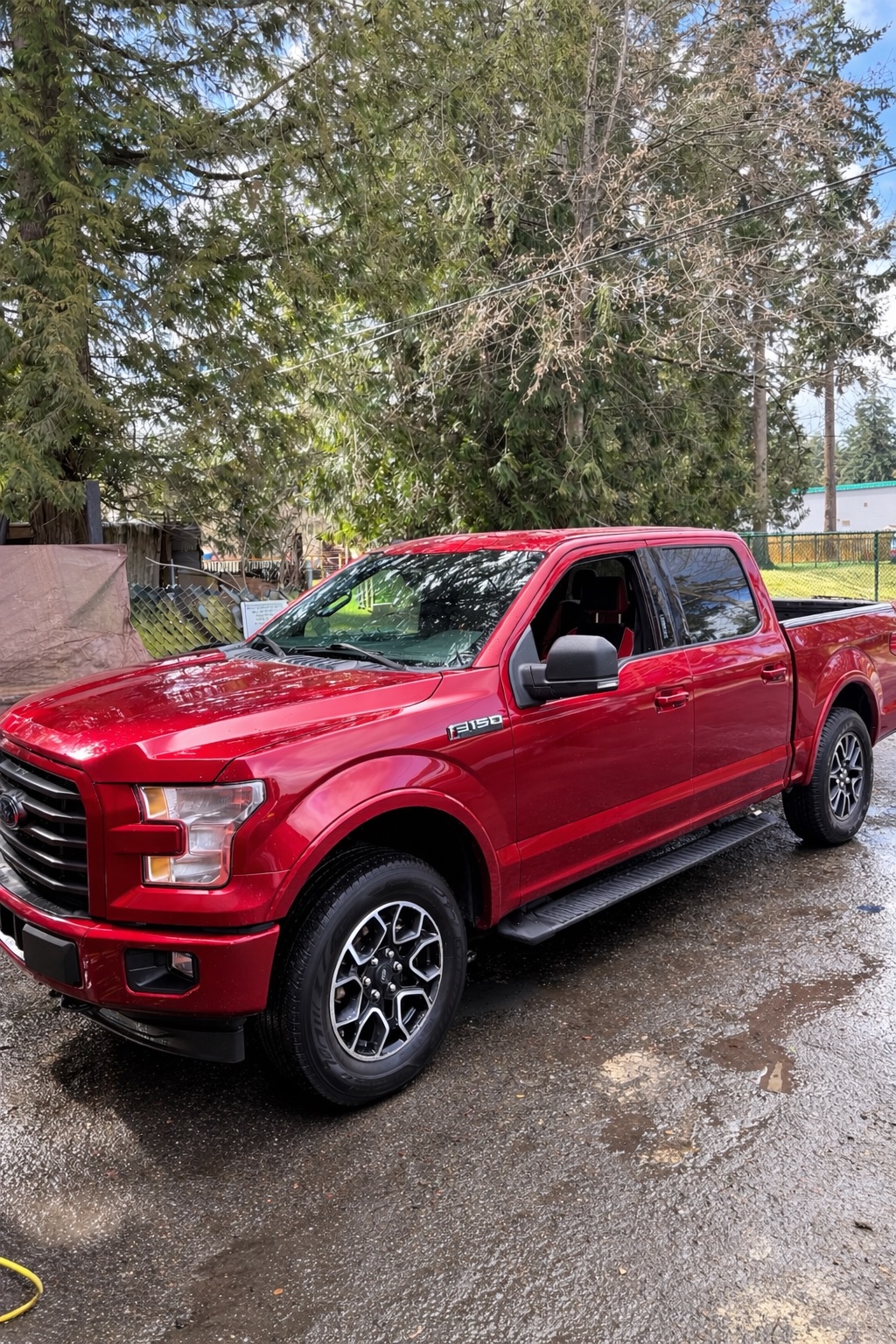 Ford F-150 after repair